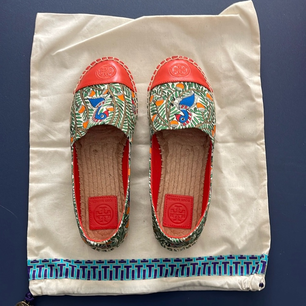 Tory Burch Espadrille flat. Size 7